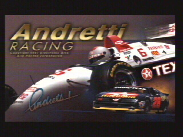 Andretti Racing screenshot 3 for Sega Saturn